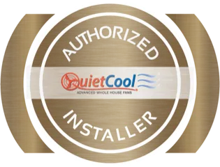 QuietCool authorized installer badge