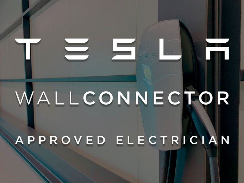 Tesla Approved Electrician.